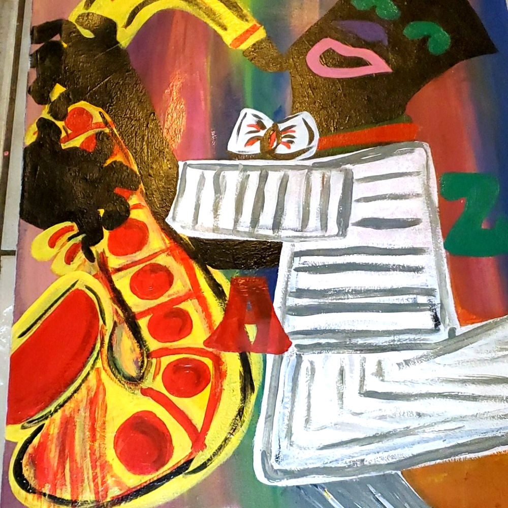 Original acrylic painting